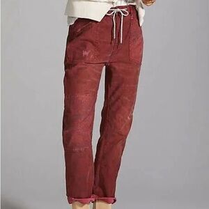 anthropologie pilcro the trailblazer patchwork pants